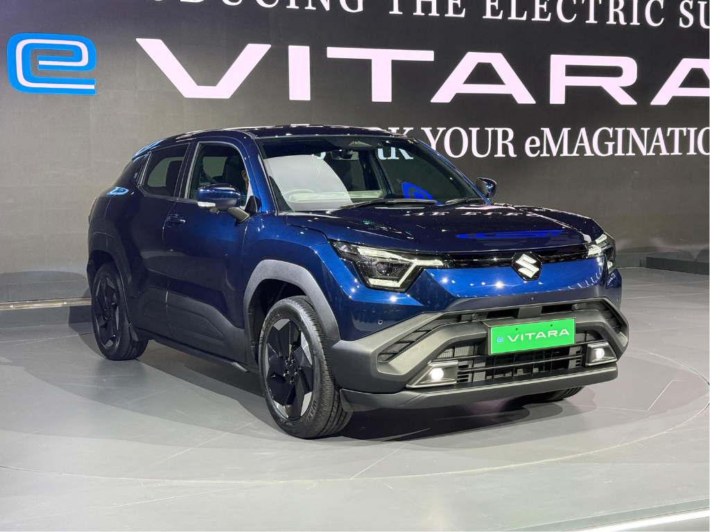 Maruti's first ever electric car E-vitara
