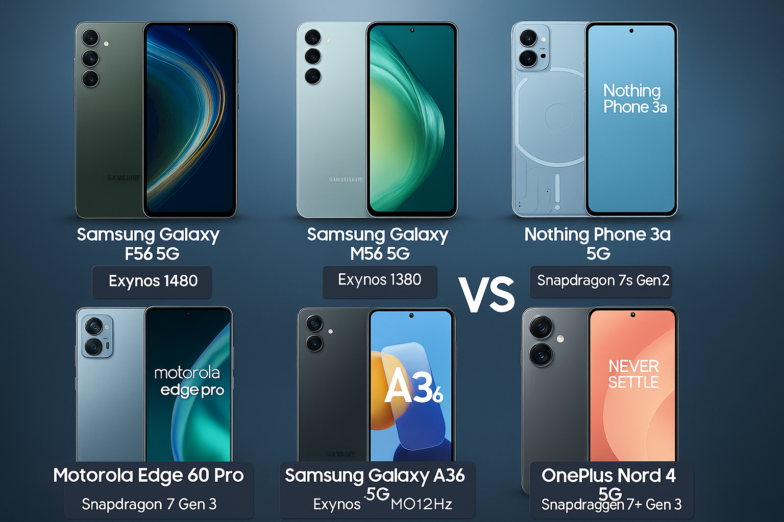 galaxy f56 5g rivals