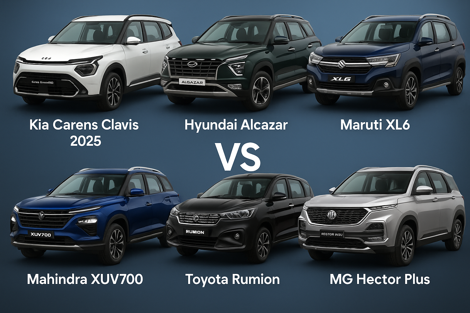 Kia Carens Clavis Rivals