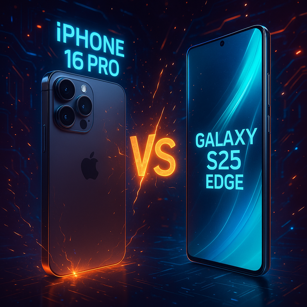 Galaxy S25 Edge vs iPhone 16 Pro