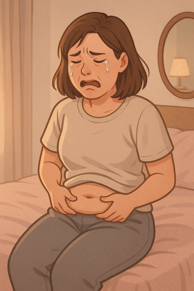 Belly Fat Impacts Mental Health