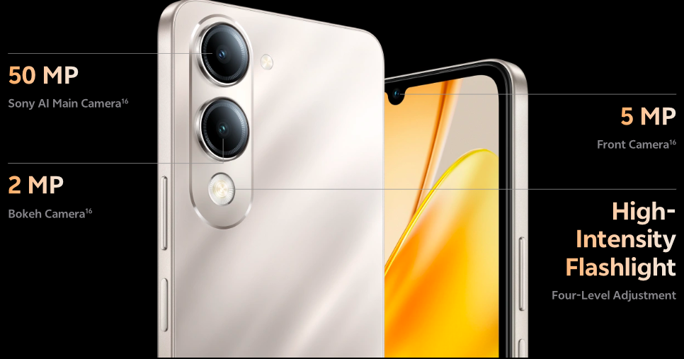 Vivo T4 Lite 5G: Camera Specs