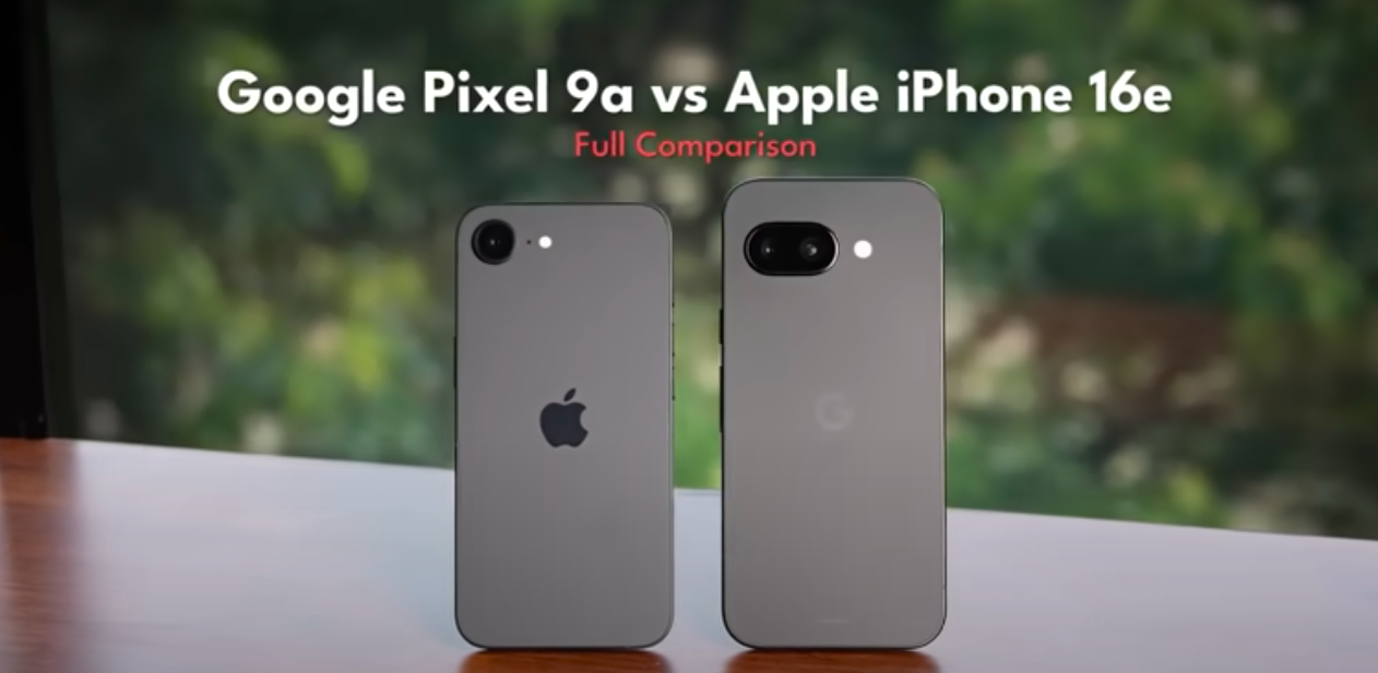 Google Pixel 9a vs iPhone 16e
