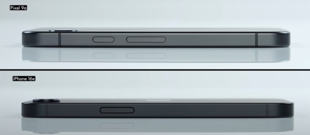 Google Pixel 9a vs iPhone 16e